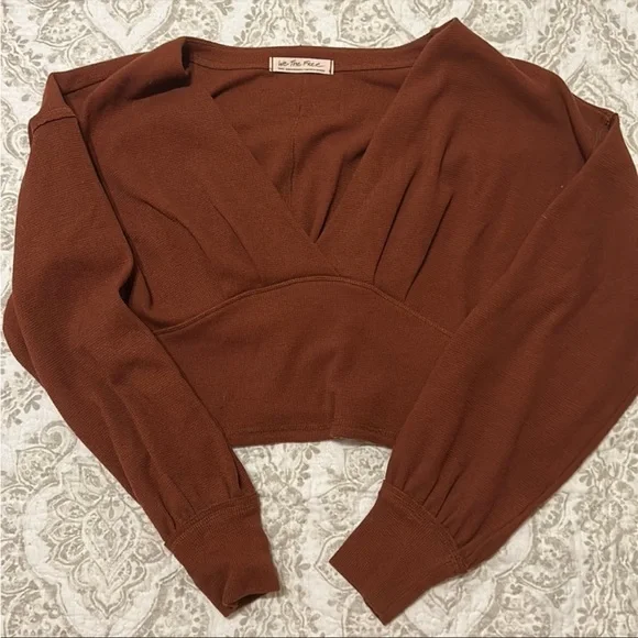 Free People Thermal V-Neck - Picture 1 of 4